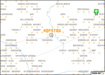 map of Hofstad