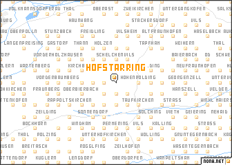 map of Hofstarring