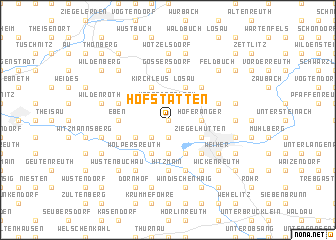 map of Höfstätten