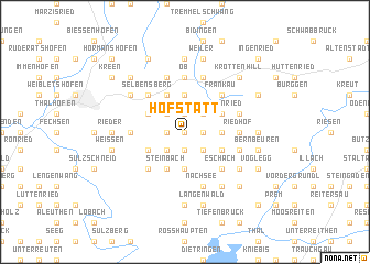 map of Hofstatt