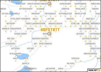 map of Hofstätt