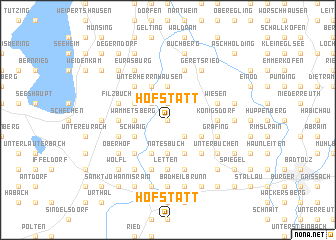 map of Hofstätt