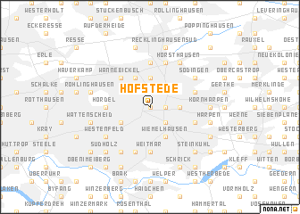 map of Hofstede