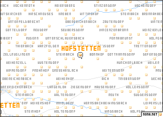 map of Höfstetten