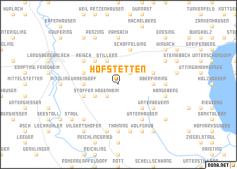 map of Hofstetten