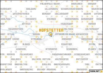 map of Hofstetten