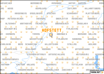 map of Hofstett