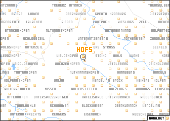 map of Hofs