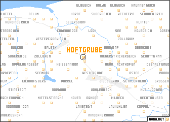 map of Höftgrube