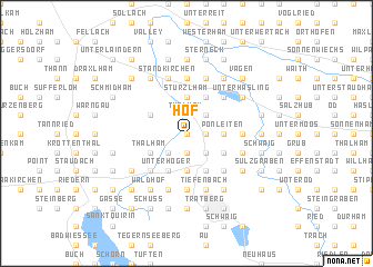 map of Hof