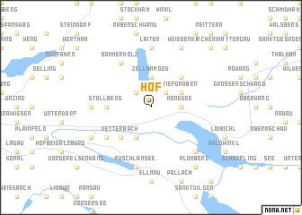 map of Hof