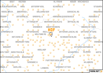 map of Höf