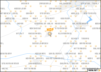 map of Hof