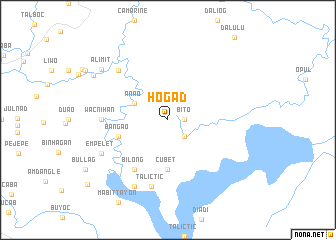 map of Hogad