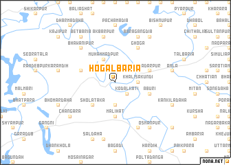 map of Hogalbāria