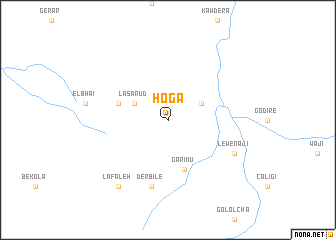 map of Hoga