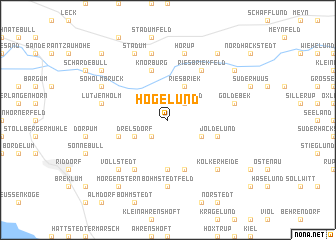 map of Hogelund