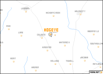 map of Hogeye