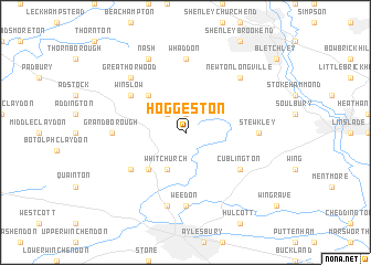 map of Hoggeston