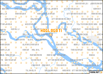 map of Hoglāgāti