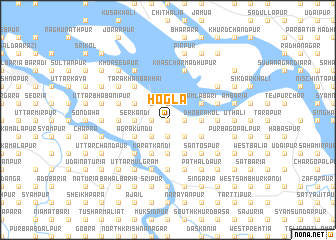 map of Hogla