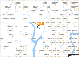 map of Hogla