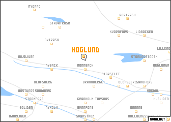 map of Höglund