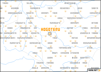 map of Hogoteru