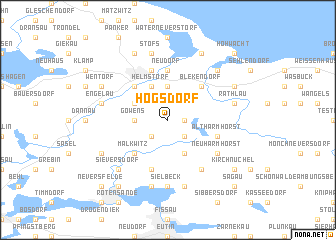 map of Högsdorf