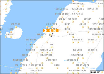 map of Högsrum