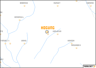 map of Hogung