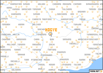 map of Hogye