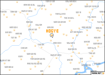 map of Hogye