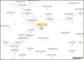 map of Hŏgyo