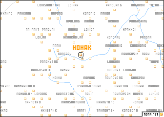 map of Hohak