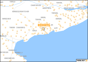 map of Hŏhang