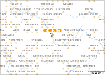 map of Hohbruck
