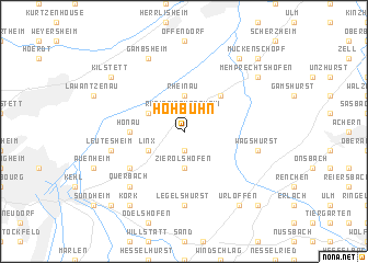 map of Hohbühn