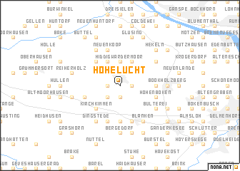 map of Hohelucht