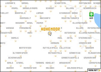 map of Hohemoor