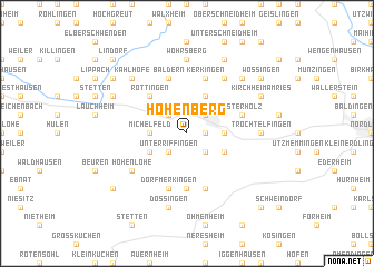 map of Hohenberg