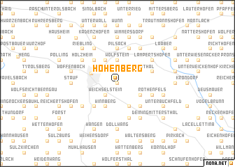 map of Höhenberg