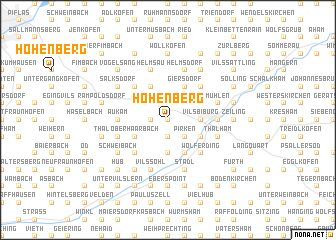 map of Höhenberg