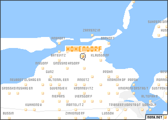 map of Hohendorf