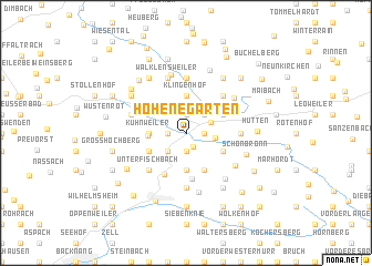 map of Hohenegarten