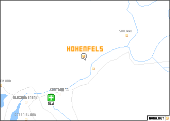 map of Hohenfels