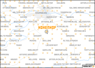 map of Höhenhof
