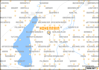 map of Höhenrain