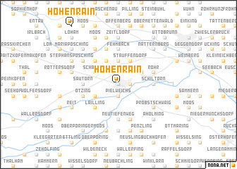 map of Höhenrain