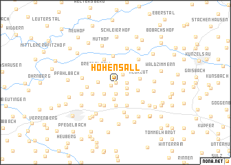 map of Hohensall